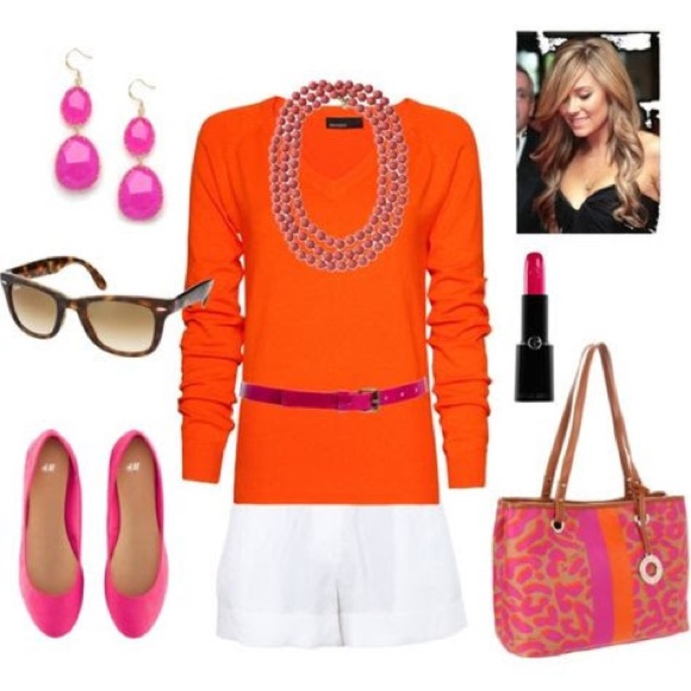 ::Stella & Dot Retired Red Coral LaCoco Necklace - Picture 5 of 10